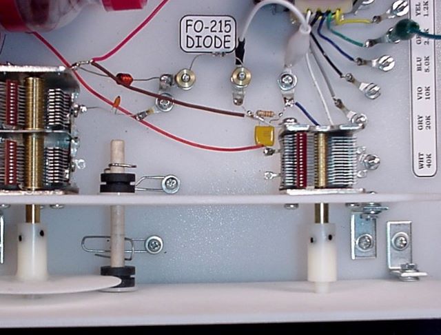 Peebles Originals Crystal Radio Detector Unit, Detail View