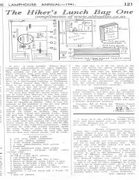 Hiker's Radio Article, 1941