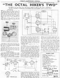 Hiker's Radio Article, 1948